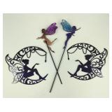 Metal Yard/Porch Fairy Decor