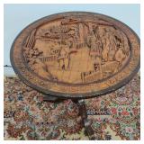 Antique? Chinese Hand Carved Wood Table