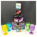 Inductive Battery-Operated Rainbow Cups & More