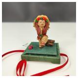 Vintage Lucky Lion Dance Miniature