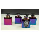 Rainbow Iridescent Halloween "Potion" Bottles