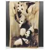 Vintage Cashmere Panda Scarf