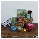 Vintage & Current Tins from Overseas & Here