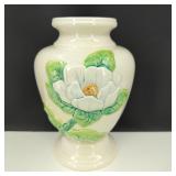 Vintage Red Wing Magnolia Vase Hand Painted
