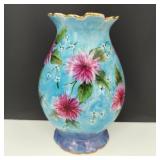 VTG Lilla Lee Horman Hand Painted Floral Vase