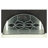 VTG Stained-Glass Transom Window-Frosted Etching