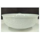 VTG Arita Ware Porcelain Celadon Blue Serving Bowl