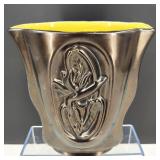 VTG Red Wing Bird of Paradice Ceramic Vase