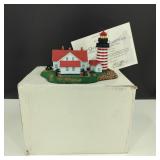 The Danbury Mint-West Quoddy Head Lighthouse