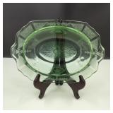 VTG Anchor Hocking Uranium Glass Serving Dish