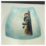 VTG Klee WYK-Sascha Brastoff Bear Totem Pole Dish