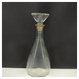 VTG Glass Bottle Decanter with Stopper