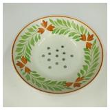 1912 SMF Schramberg Germany Porcelain Strainer