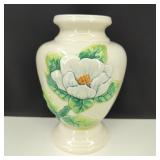 Vintage Red Wing Magnolia Vase Hand Painted