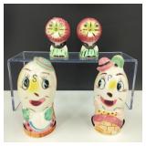 VTG Anthropomorphic Salt & Pepper Shakers