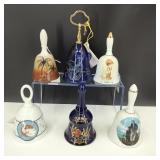 VTG Glass & Porcelain Decorative Bells