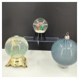Vintage Snow Globes and Glass Ball Ornament