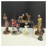 VTG Resin African/African America Figures