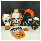 VTG Handmade Paper Mï¿½chï¿½ Skull Mask & More