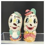 VTG Tilso Mr & Mrs Humpty Dumpty Salt & Pepper Set