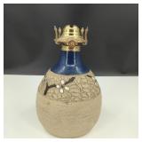 VTG Studio Pottery Ceramic/Stoneware Oil Lamp Base