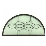 VTG Stained-Glass Transom Window-Frosted Etching