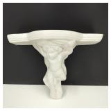 Vintage Terracotta Cherub Shelf