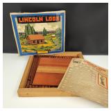Very Vintage John L. Wright 1935 Lincoln Logs Set