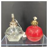 Small Vintage Oil Lamps/Lanterns