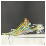 VTG Rare Blown Murano Glass Shoe/Slipper