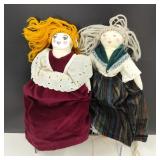 Vintage Handmade Cloth Dolls