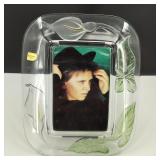 VTG Luminarc Arum Made in France Glass Photo Frame