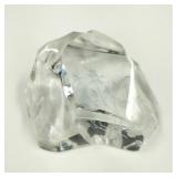 Albert Arnitis Crystal Rose Paper Weight