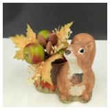 VTG Holland Floral Squirrel Planter