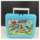 1980s Smurfs Thermos Brand Plastic Lunch Box
