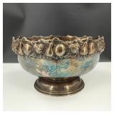 VTG Silver Plated Footed Serving Bowl