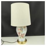 VTG Chinoiserie Ginger Jar Style Table Lamp