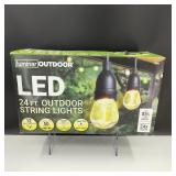 NIB-Luminar Outdoor LED 24ft Sting Lights