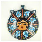 VTG Hand-Painted Turkish Pottery Wall Decor