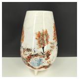 VTG Hand Painted, Signed & Numbered Ceramic Vase