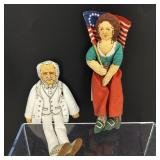 1979 Hallmark Mark Twain & Molly Cloth Figures