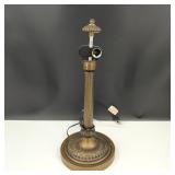 VTG Bronze Art Deco Style Lamp Base