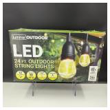 NIB-Luminar Outdoor LED 24ft Sting Lights