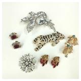 Vintage Brooches & Earrings