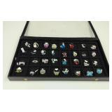 32 New Costume Jewelry Bling Rings