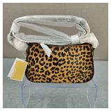 Brand New-Michael Kors Carmela Leather Crossbody