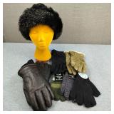 New & Used Winter Accessories-REI Leather Gloves