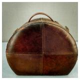 VTG/Antique? Carry-on Leather Hat Box