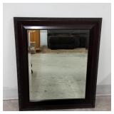 Decorative Wood Framed Wall Mirror