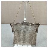 1920s German Silver Mesh Purse